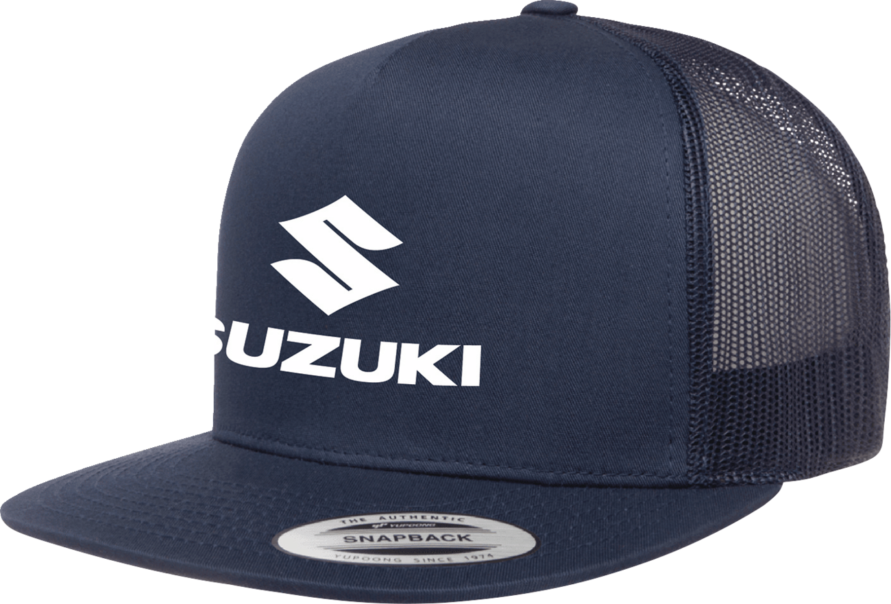 FACTORY EFFEX Suzuki Alpha Snapback Hat - Navy 2501-4373