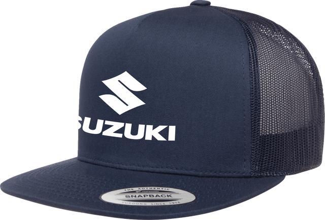 FACTORY EFFEX Suzuki Alpha Snapback Hat - Navy 2501-4373