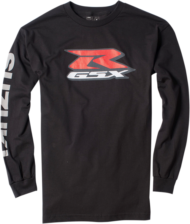 FACTORY EFFEX Suzuki GSX-R Long-Sleeve T-Shirt - Black / 2XL 3030-13030