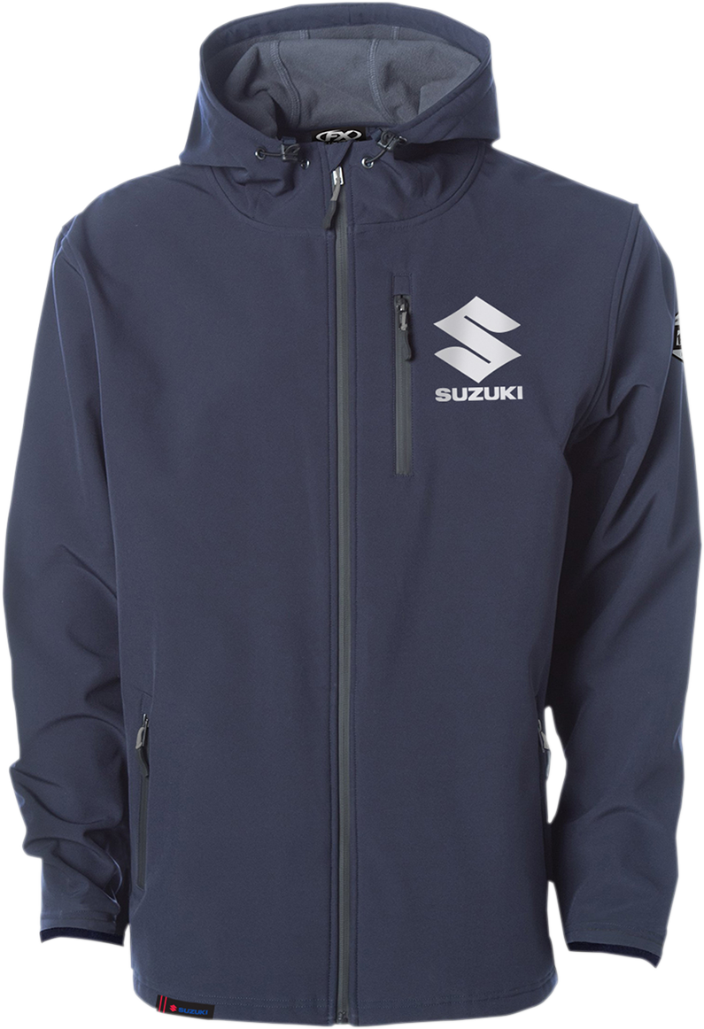 FACTORY EFFEX Track Jacket — Suzuki - Suzuki Track Jacket / Navy / XL 3001-0967