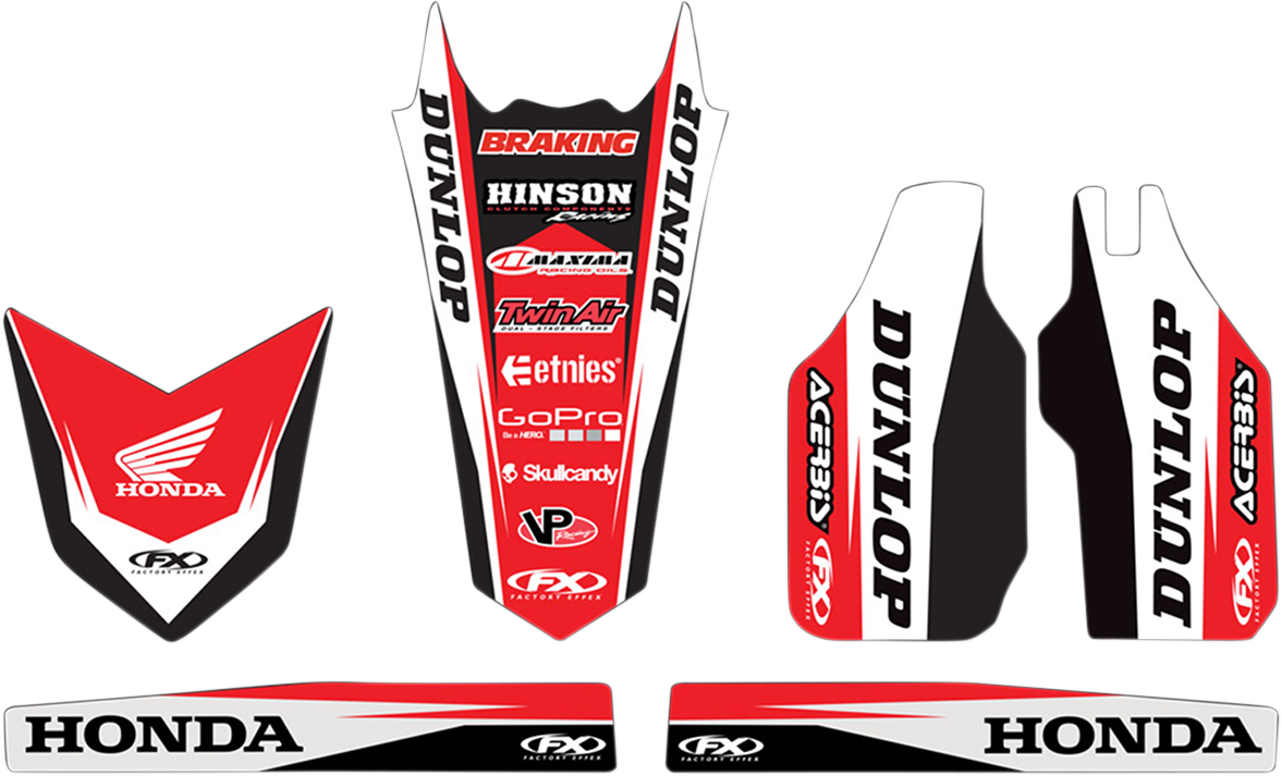 FACTORY EFFEX Trim Kit Graphics - Trim Kit Graphic / Honda 4302-7418