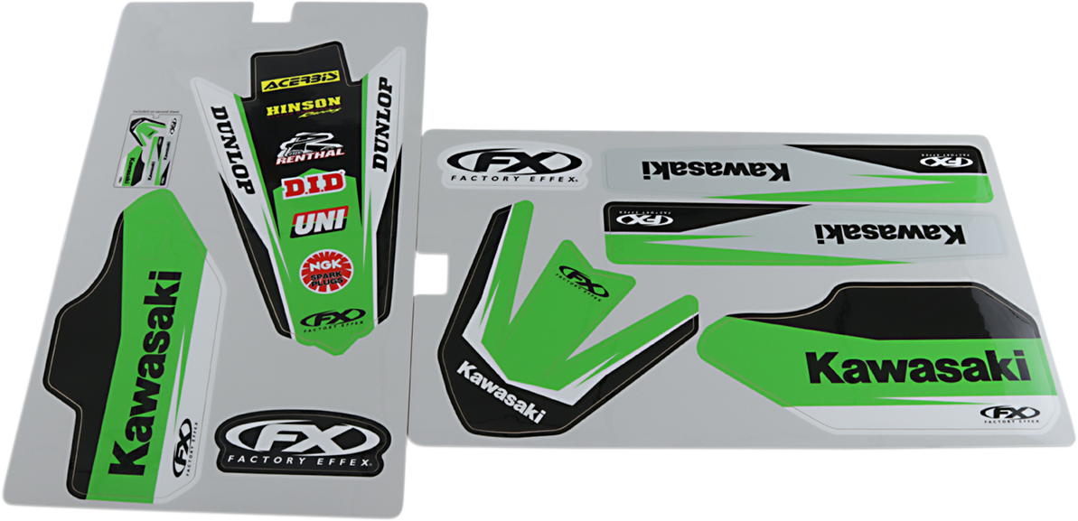 FACTORY EFFEX Trim Kit Graphics - Trim Kit Graphic / Kawasaki 4302-5551