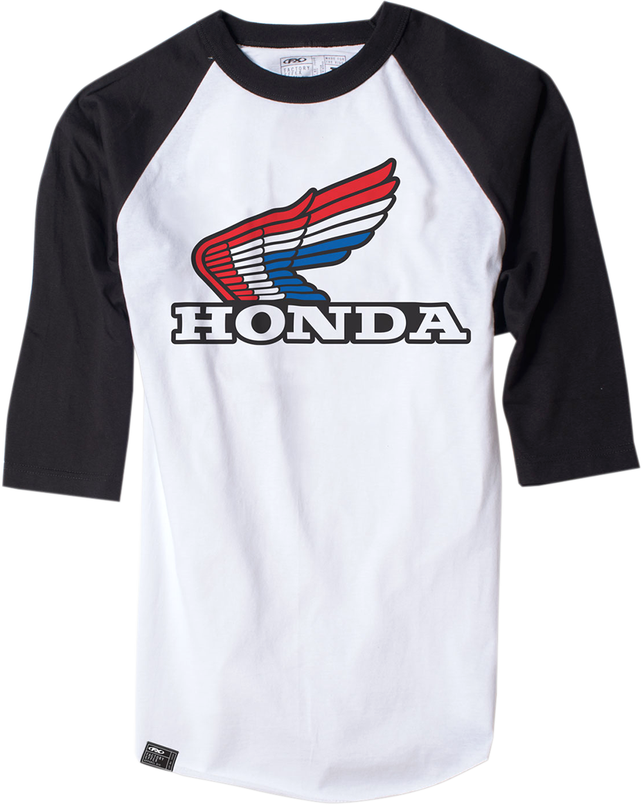 FACTORY EFFEX Vintage Honda Baseball T-Shirt