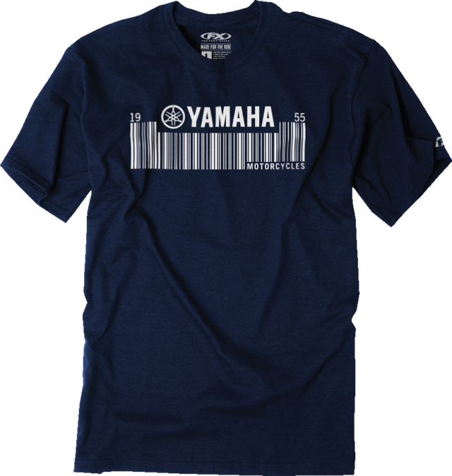 FACTORY EFFEX Yamaha Coded T-Shirt - Navy / Large 3030-22890