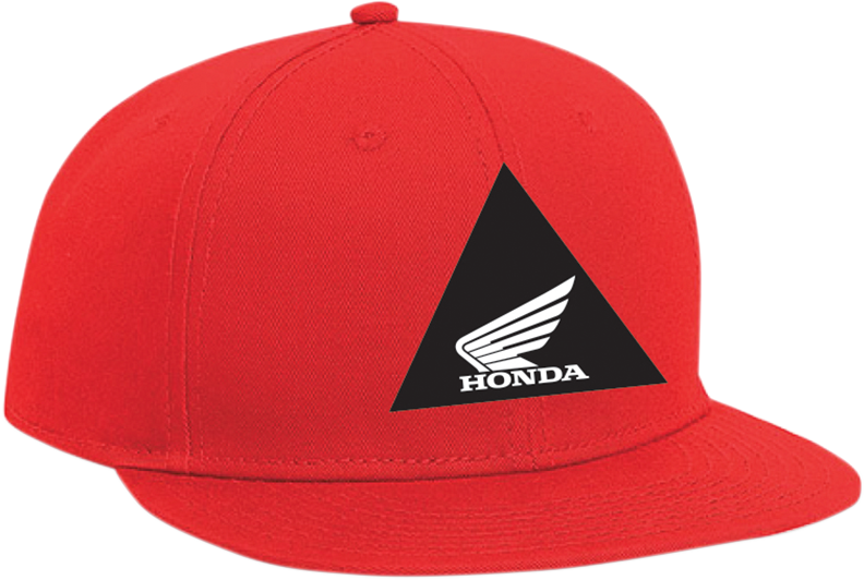 FACTORY EFFEX Youth Honda TRI Snapback Hat - Youth Honda Snapback Hat / Red 2501-2337