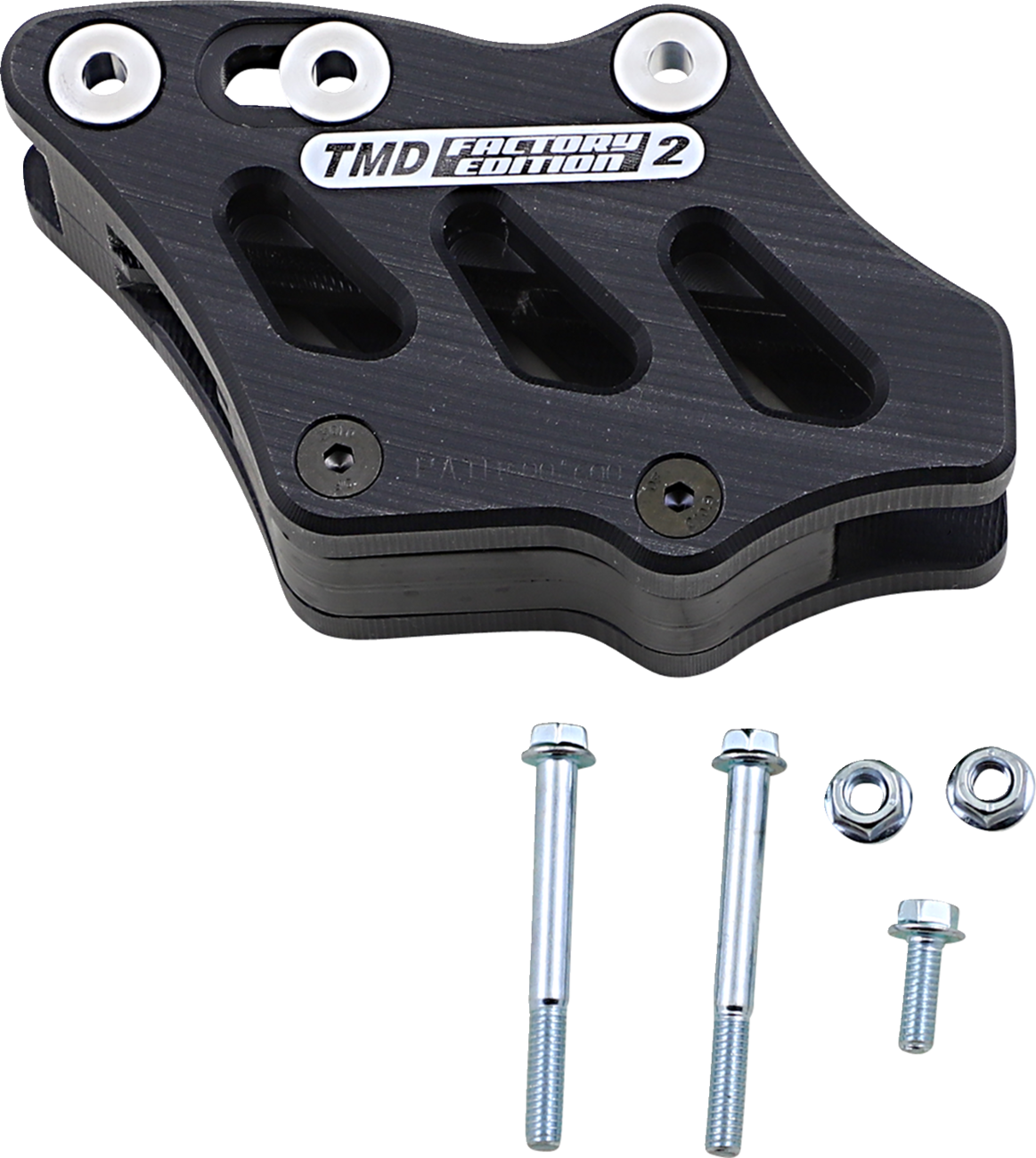 T.M. DESIGNWORKS Chain Guide - Black / Kawasaki 1231-1197