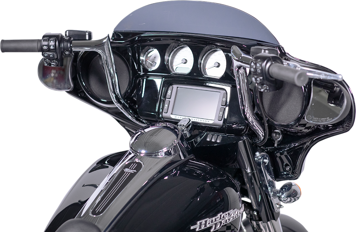 FAT BAGGERS INC. 1-1/4" EZ Install Pointed Top Handlebar Kit