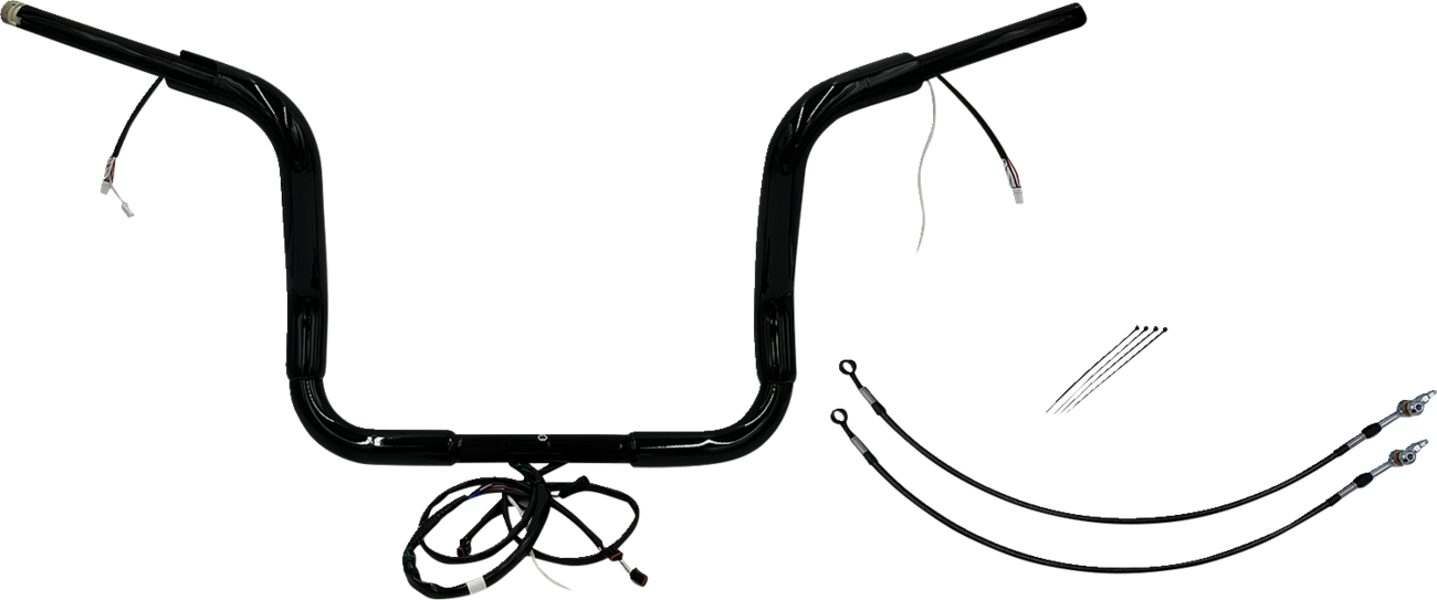 FAT BAGGERS INC. EZ Install Wired 1-1/2" Round Top Handlebar Kit