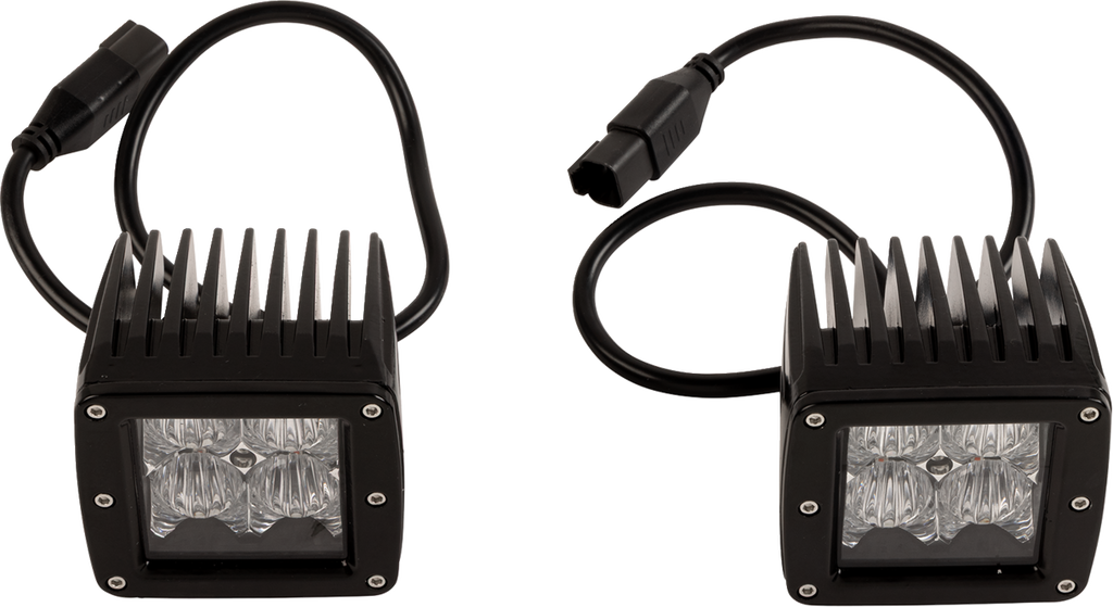 MOOSE OFFROAD Cube Lights - Light Pods / LED / 3" / Amber 2001-2787