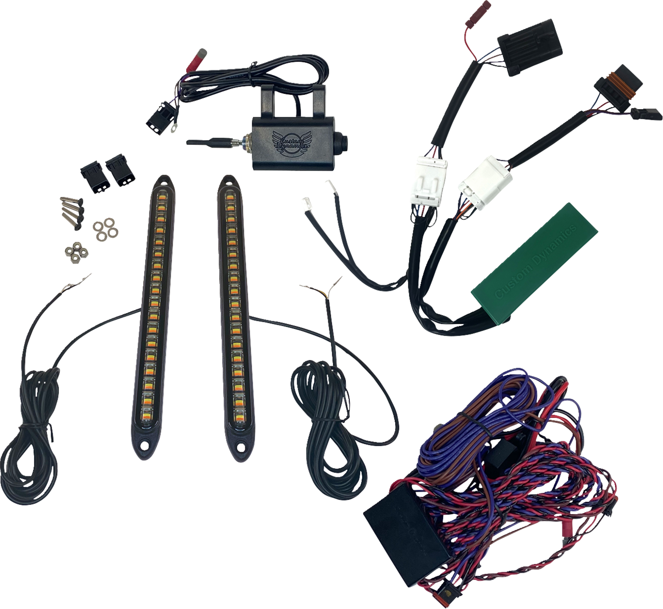 CUSTOM DYNAMICS Turn Signal Kit - Front/Rear / General 2020-2194