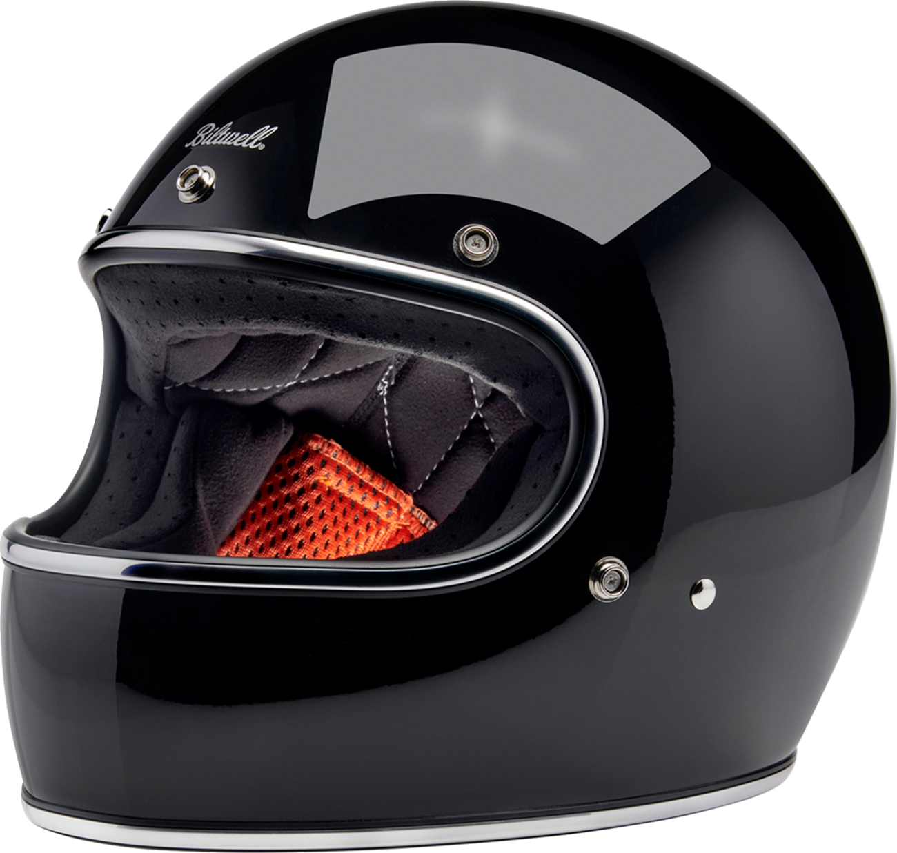 BILTWELL Gringo Helmet - Gloss Black / Small 0101-16303