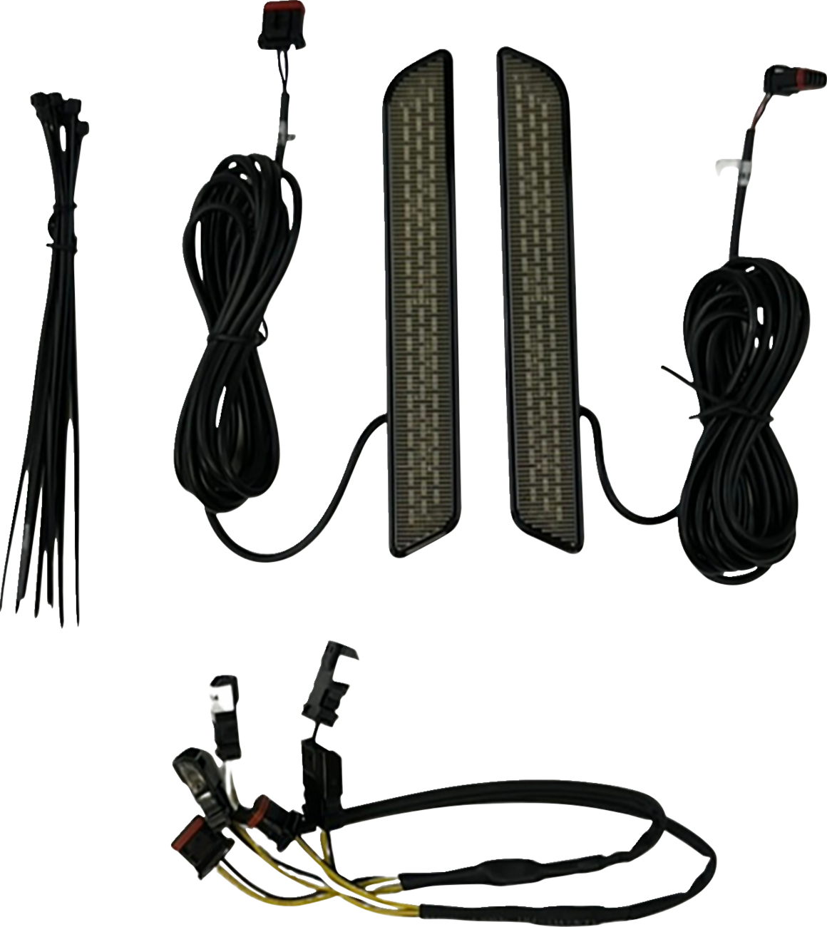 CUSTOM DYNAMICS LED Fork Reflector - Smoke Lens 2040-3242