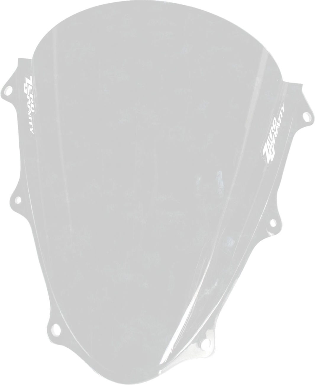 ZERO GRAVITY Double Bubble Windscreen - Clear