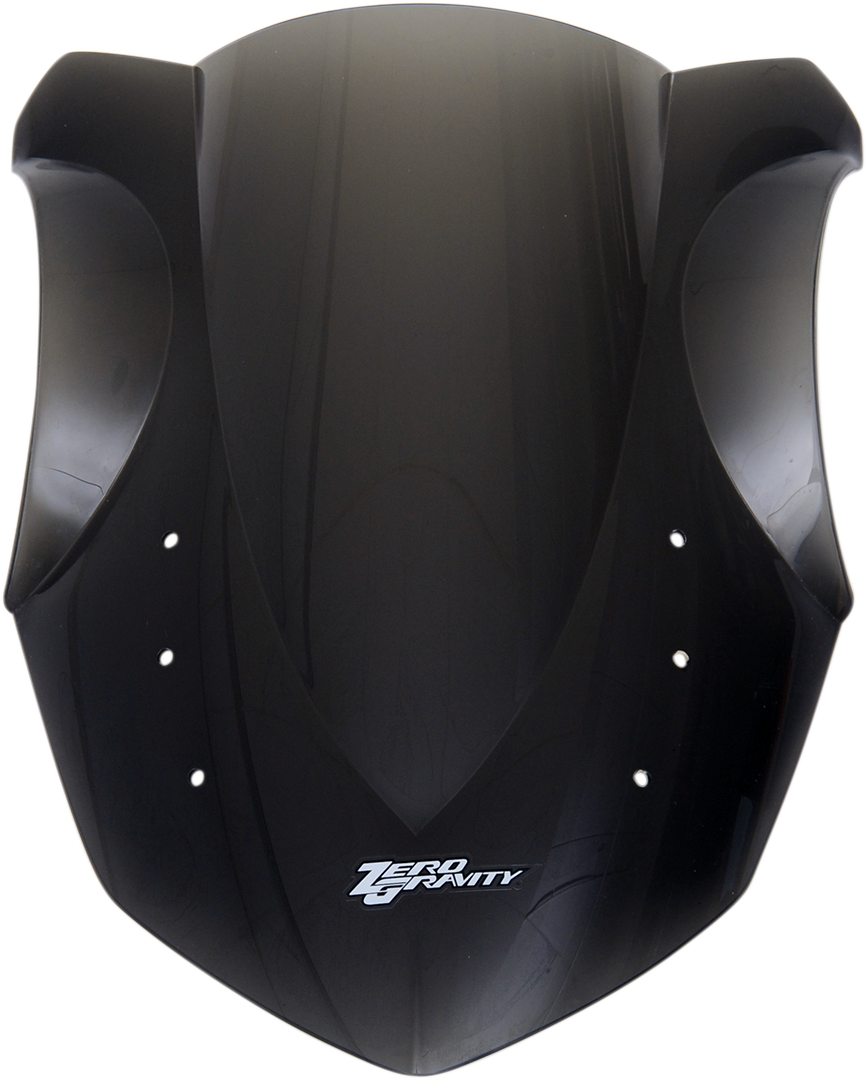 ZERO GRAVITY Double Bubble Windscreen - Dark Smoke