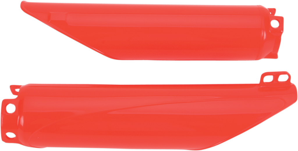 UFO Honda Fork Slider Protectors - Fork Slider Protectors / CR Red 0412-0111
