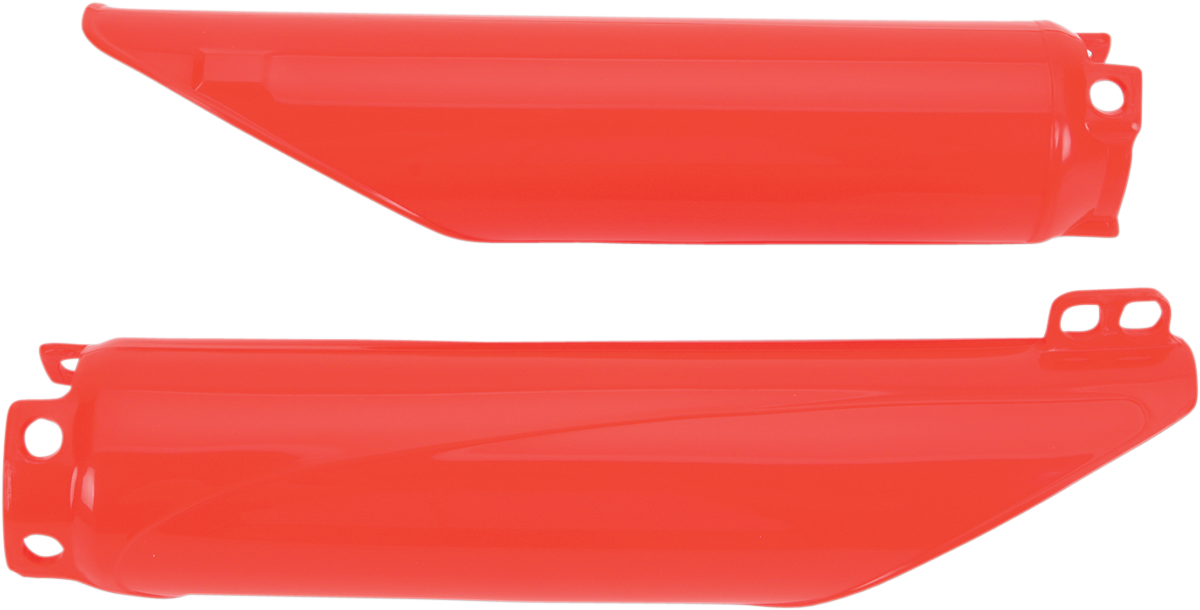 UFO Honda Fork Slider Protectors - Fork Slider Protectors / CR Red 0412-0111