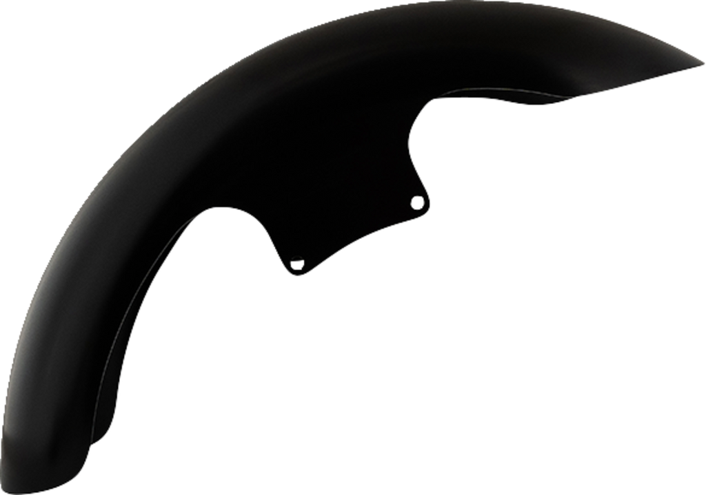 KLOCK WERKS Tire Hugger Front Fender for Dresser - Henry Front Fender / Black / HD Touring 1401-1056