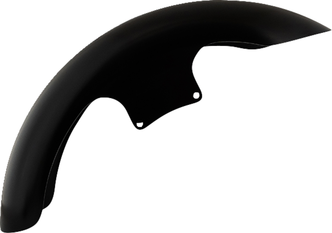 KLOCK WERKS Tire Hugger Front Fender for Dresser - Henry Front Fender / Black / HD Touring 1401-1056