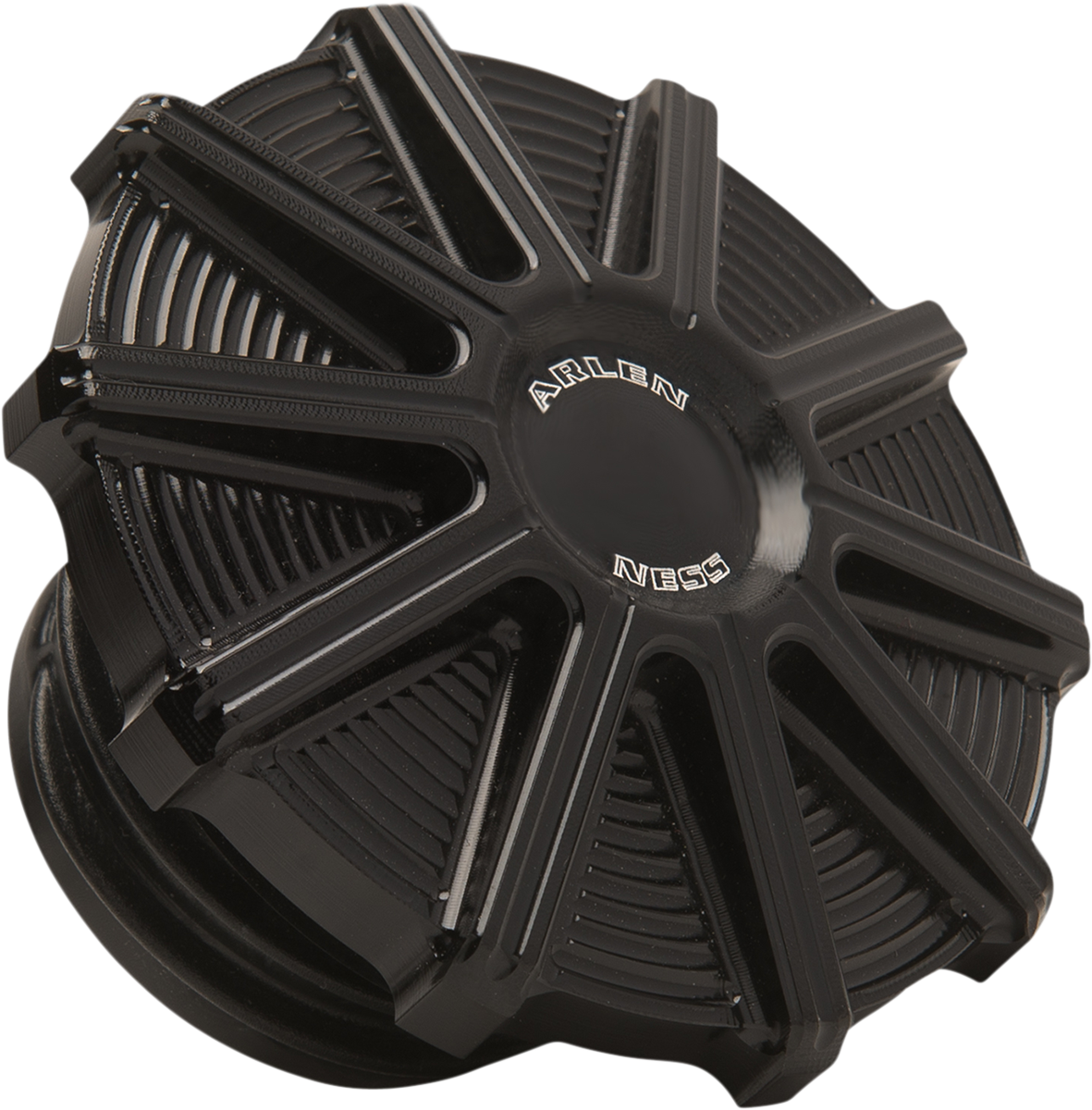 ARLEN NESS Vented Gas Cap - 10 Gauge / Black 0703-0847