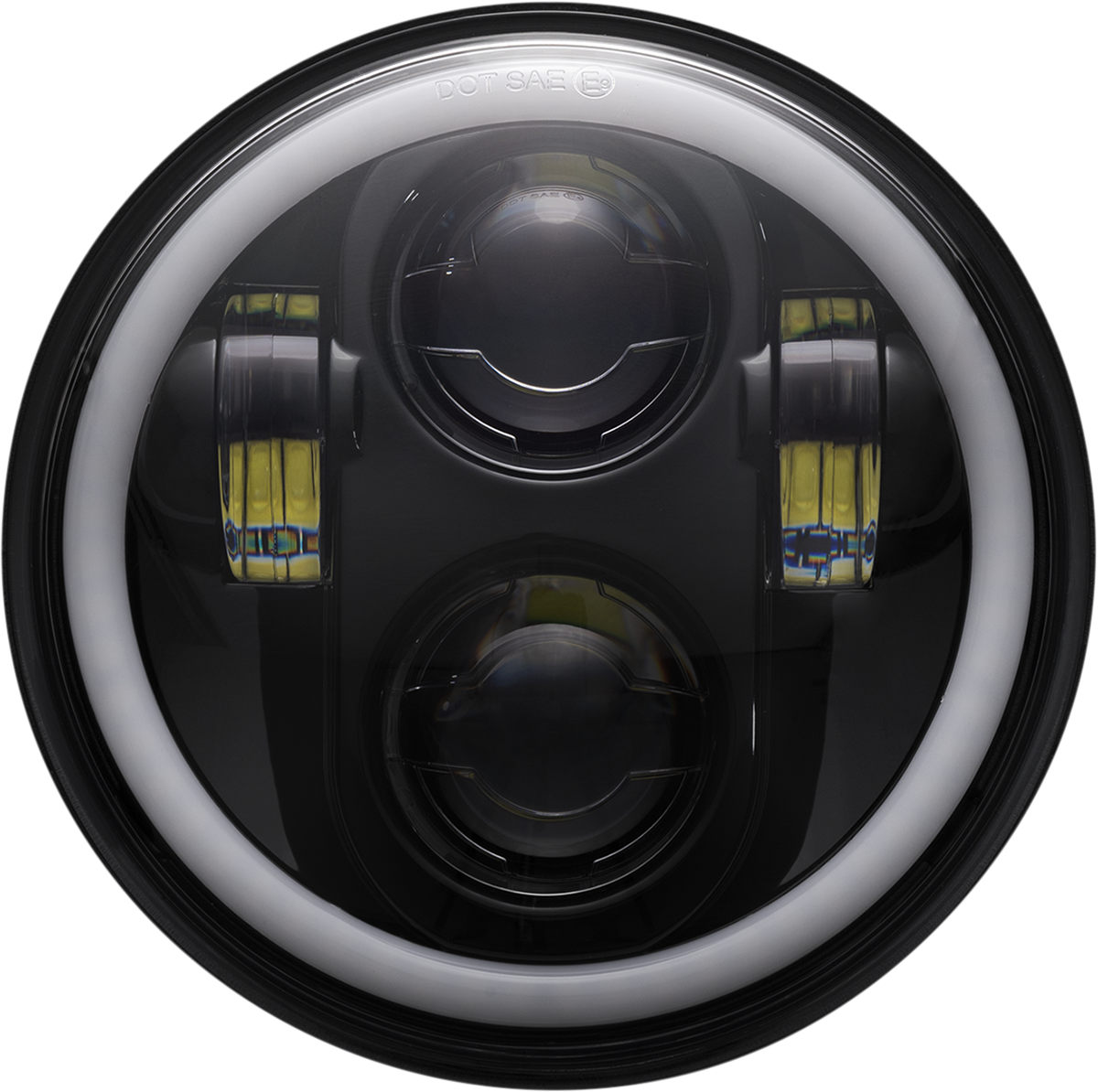 CUSTOM DYNAMICS Headlight - Black 2001-2483