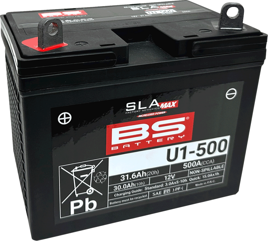 BS BATTERY SLA MAX Factory- Activated AGM Maintenance-Free Battery
