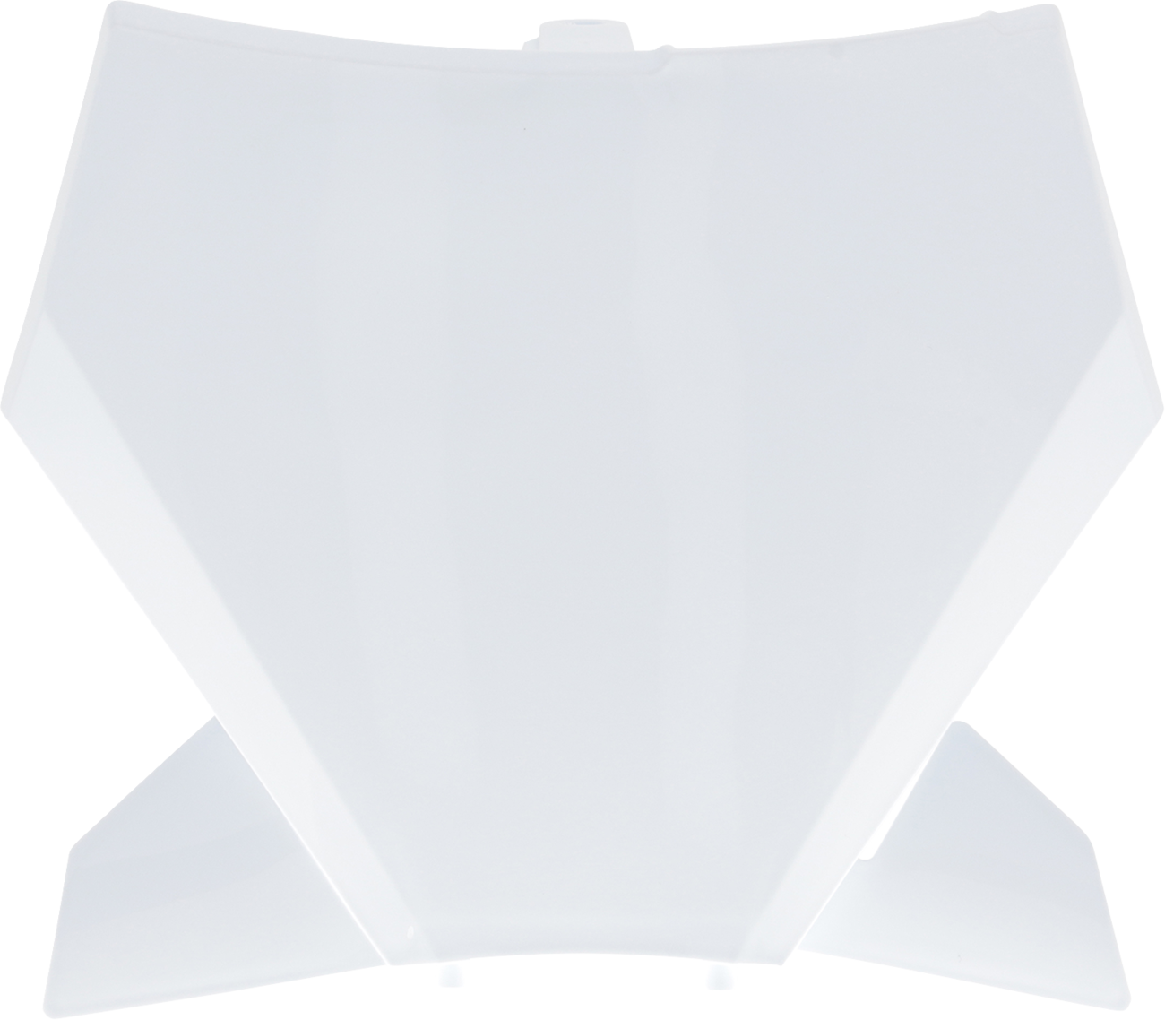 ACERBIS Front Number Plate - White 0520-4223