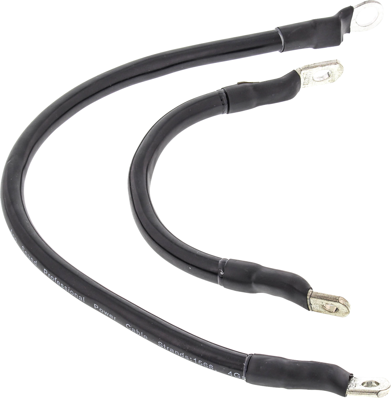 ALL BALLS Battery Cable Kit - Black 2113-1004