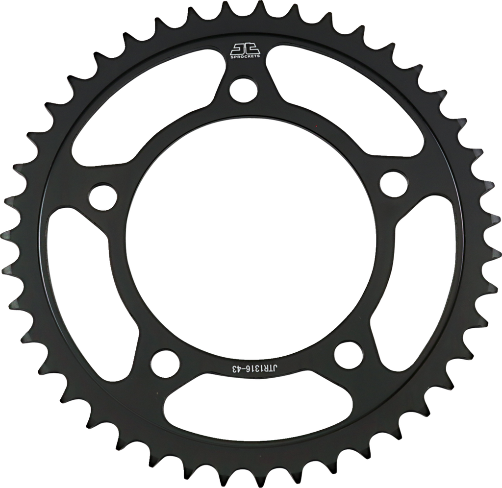 JT SPROCKETS Steel Rear Sprocket - Rear Sprocket / 43-Tooth / Honda 1210-2427