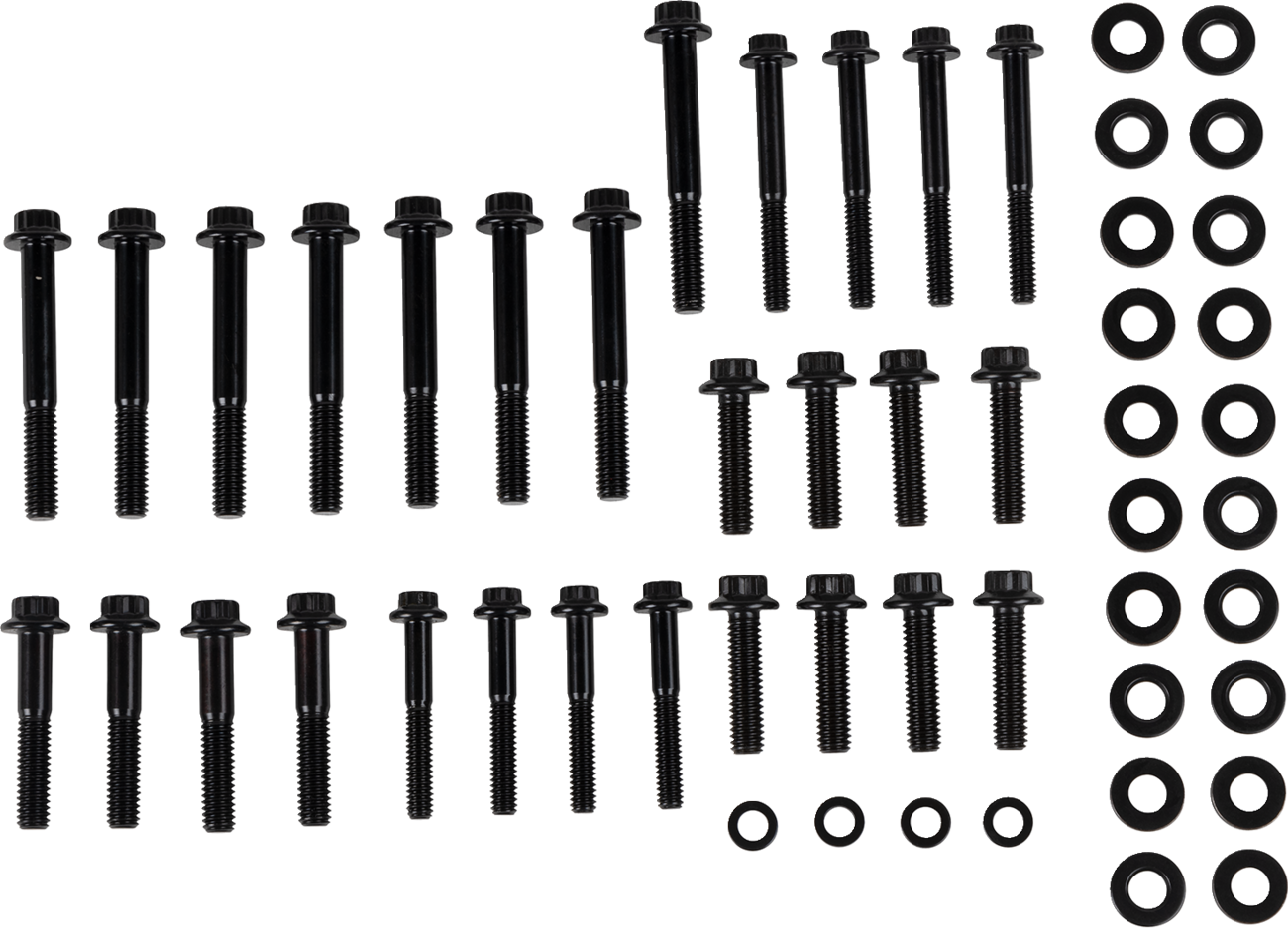 FEULING PARTS Rocker Box Fastener Kit - Fastener Kit / Rocker Box / Black Oxide 2401-0815