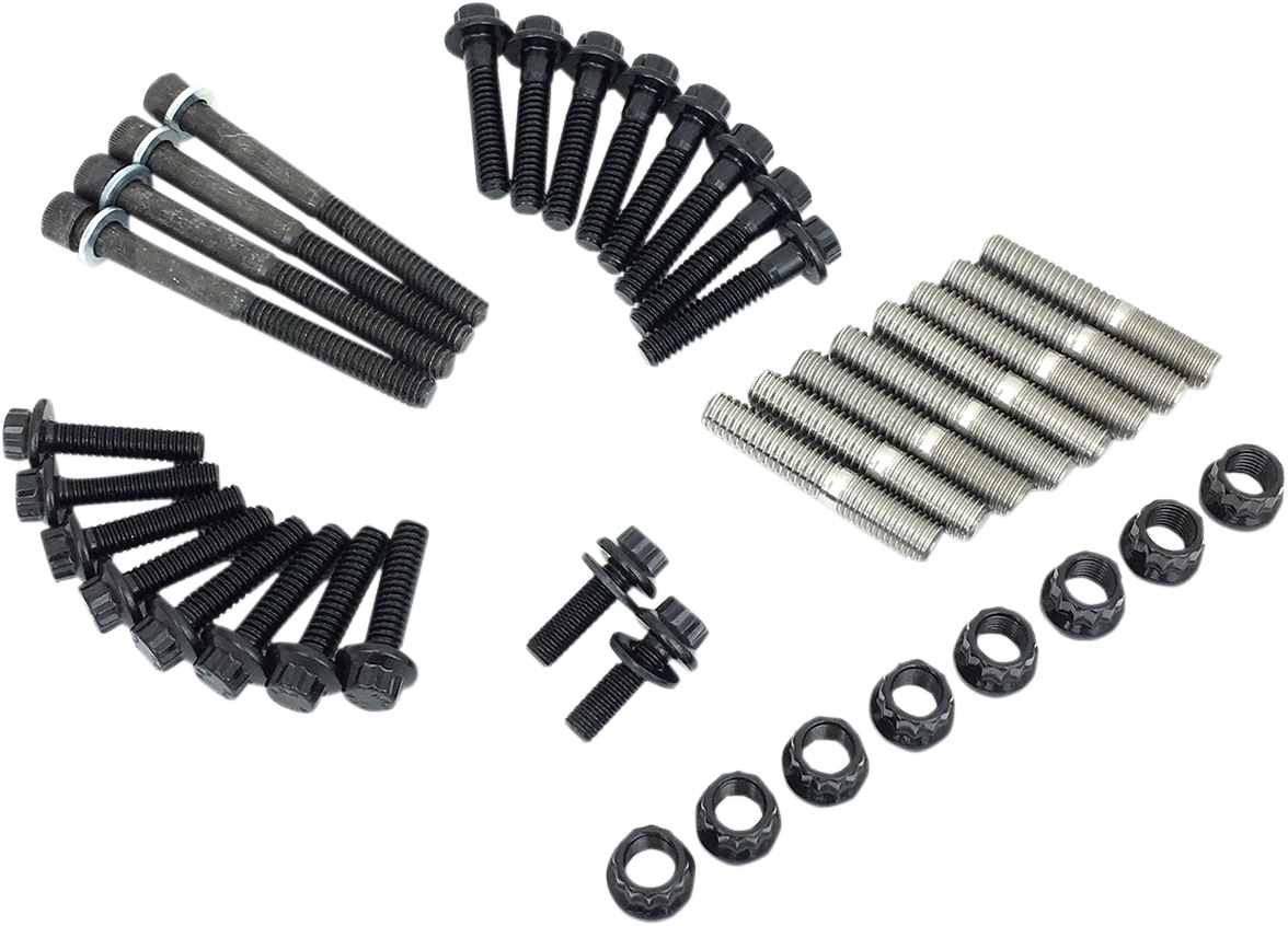 FEULING PARTS Rocker Box/Rockershaft Stud/Nut Kit - Stud/Nuts / Internal Rocker Box/Rockershaft / Kit / M8 2401-0994