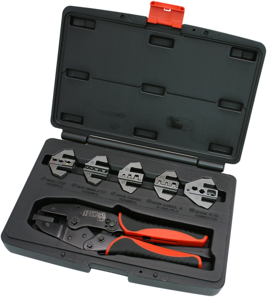SPYKE Quick-Change Crimping Tool - Crimper Tool with Case / Wire Terminal / Kit 3807-0459