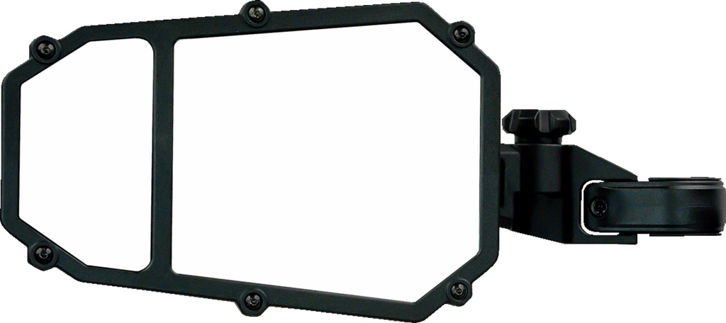 MOOSE OFFROAD Side View Mirror with Blind Spot - Mirror / Side View / Octagon / Black 0640-1687