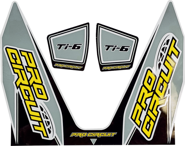 Pro Circuit Ti-6 Exhaust Decals
