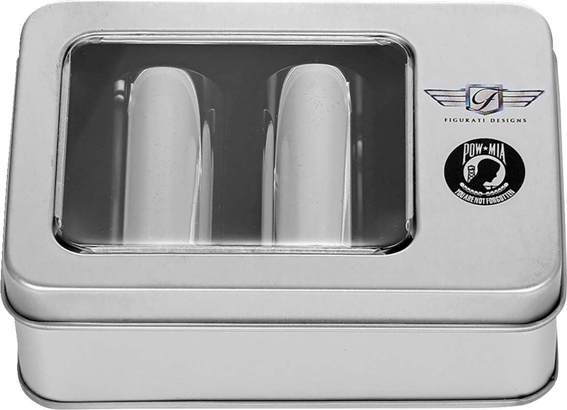 FIGURATI DESIGNS Docking Covers - POW MIA / Long / Silver 3550-0349