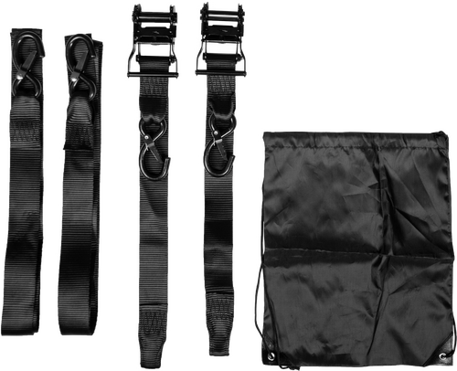 FIRE POWER 2" RATCHET TIE-DOWNS w/SOFT-TIE - 29-13091
