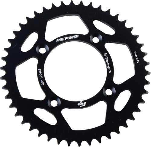 FIRE POWER Aluminum Rear Sprocket - FPA-1204-46-BLK
