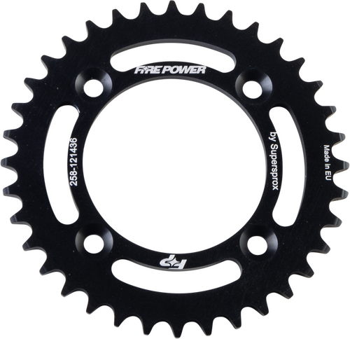FIRE POWER Aluminum Rear Sprocket - FPA-1214-36-BLK