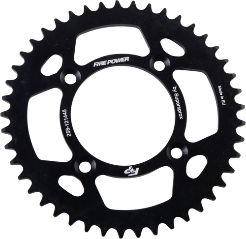 FIRE POWER Aluminum Rear Sprocket - FPA-1214-45-BLK