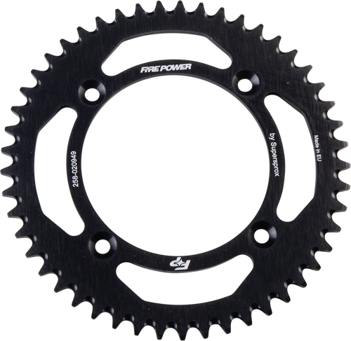FIRE POWER Aluminum Rear Sprocket - FPA-209-49-BLK