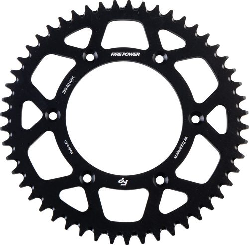 FIRE POWER Aluminum Rear Sprocket - FPA-210-51-BLK