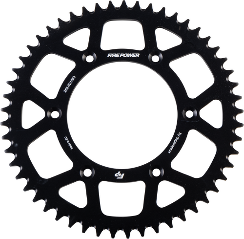 FIRE POWER Aluminum Rear Sprocket - FPA-210-53-BLK