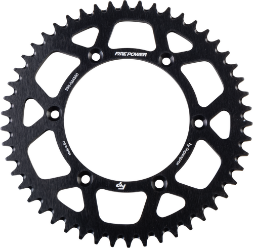 FIRE POWER Aluminum Rear Sprocket - FPA-245-50-BLK