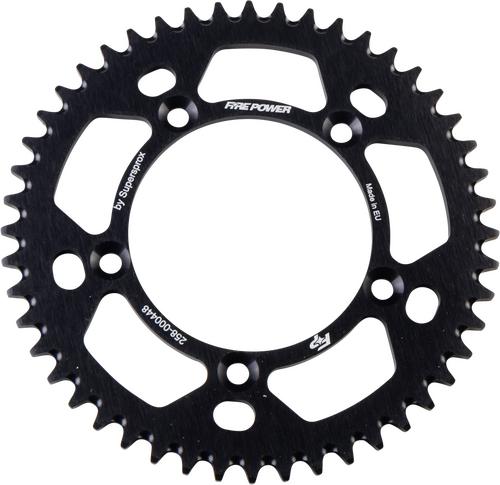 FIRE POWER Aluminum Rear Sprocket - FPA-4-48-BLK
