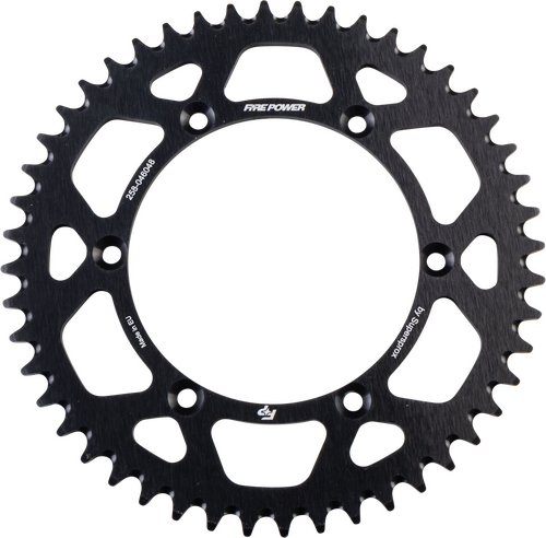 FIRE POWER Aluminum Rear Sprocket - FPA-460-48-BLK