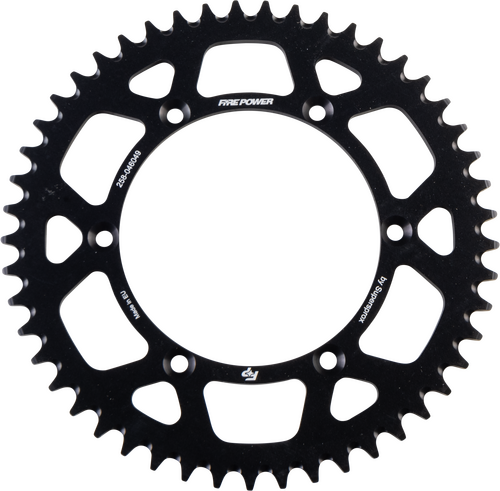 FIRE POWER Aluminum Rear Sprocket - FPA-460-49-BLK