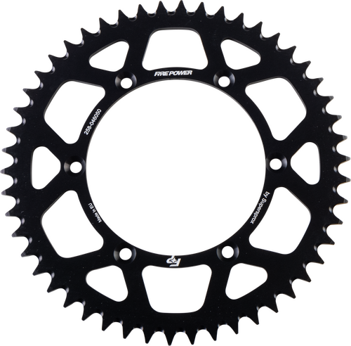 FIRE POWER Aluminum Rear Sprocket - FPA-460-50-BLK