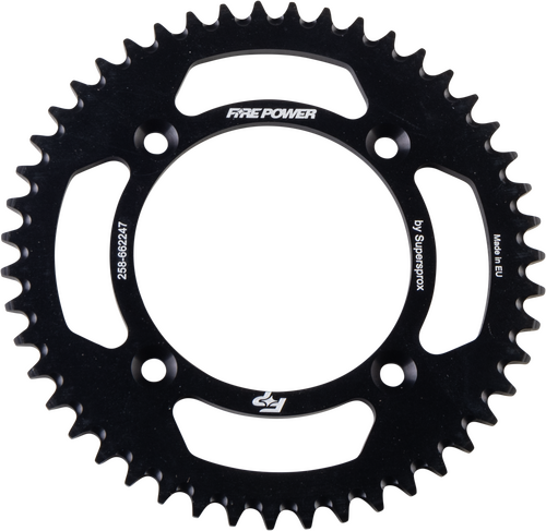 FIRE POWER Aluminum Rear Sprocket - FPA-6622-47-BLK