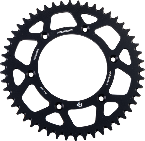 FIRE POWER Aluminum Rear Sprocket - FPA-8000-50-BLK