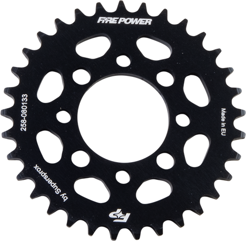 FIRE POWER Aluminum Rear Sprocket - FPA-801-33-BLK