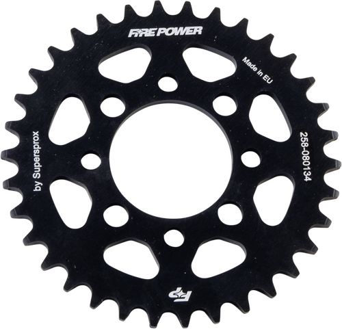 FIRE POWER Aluminum Rear Sprocket - FPA-801-34-BLK